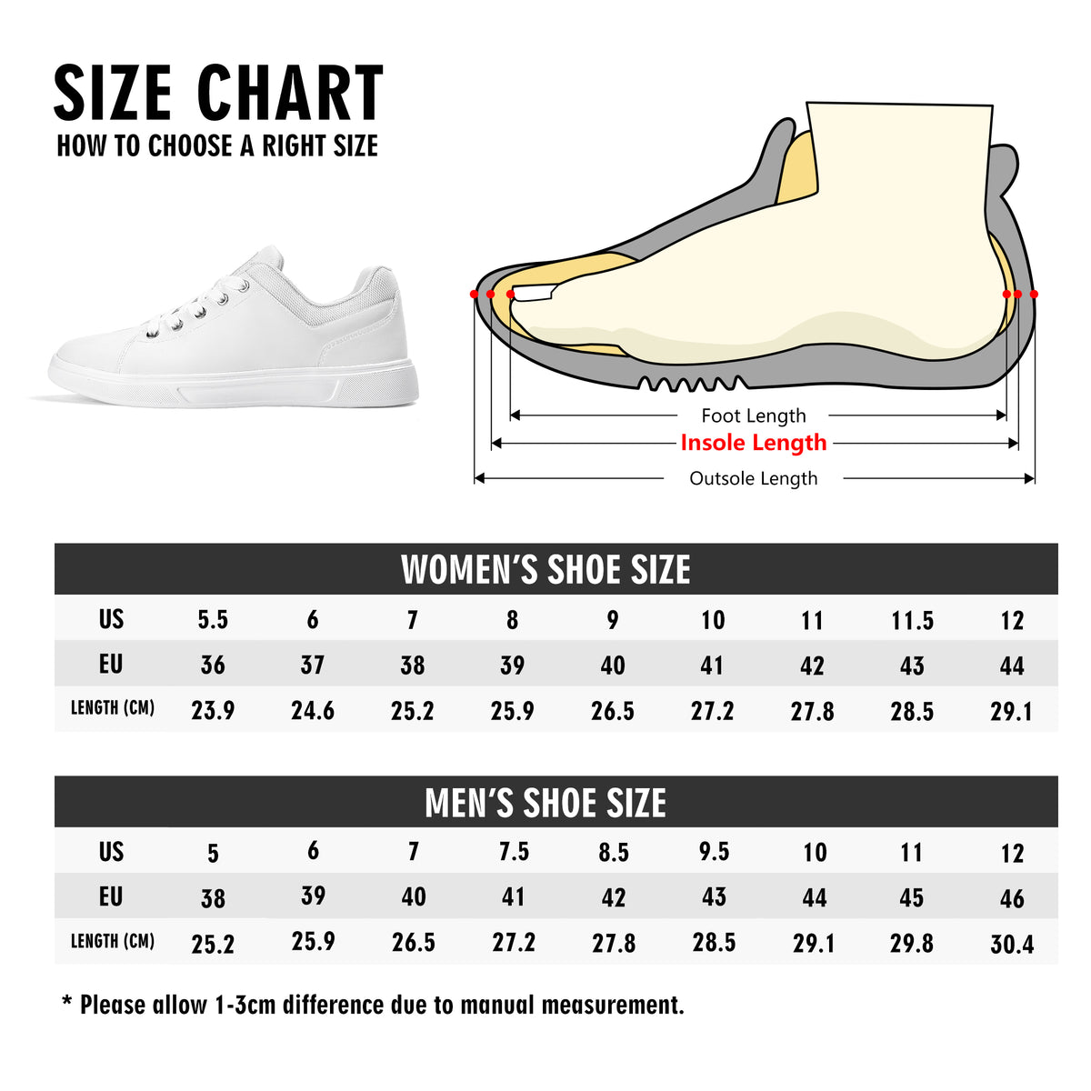 Lightweight Low Top PU Mesh Skateboard Shoes