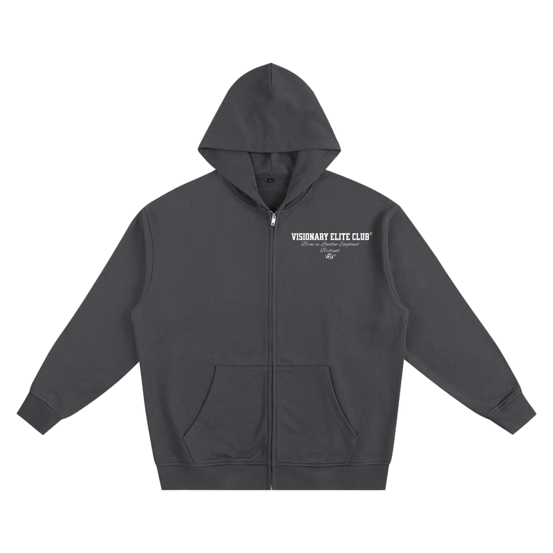 Elite Club Zip Up Hoodie