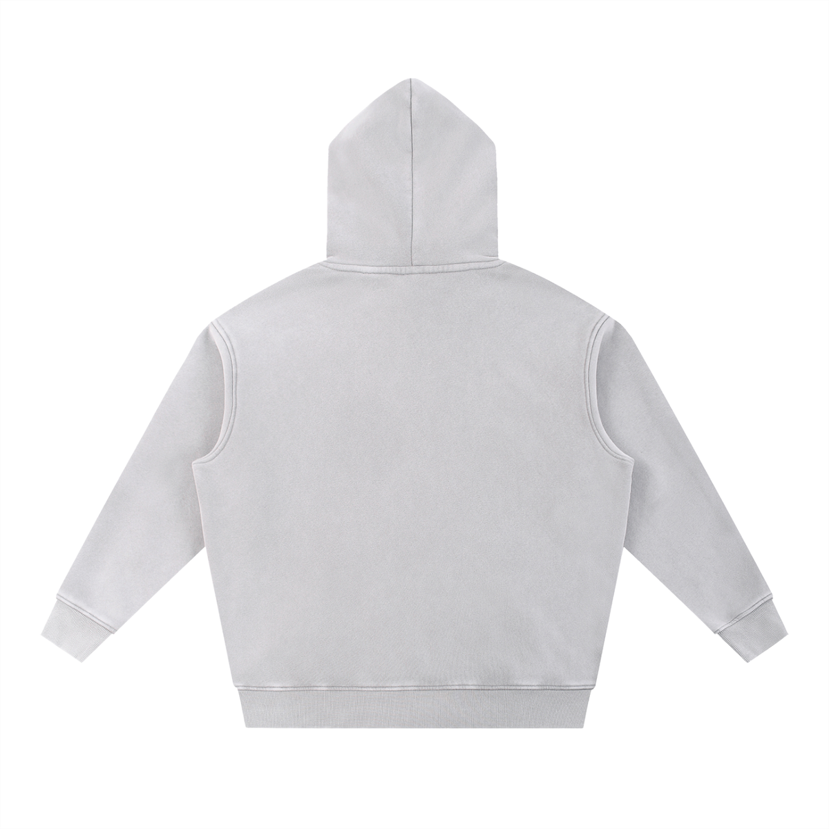 BRITBUNT Snow Wash Fleece Oversize Hoodie