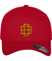 BritBunt Fitted Baseball Cap Golden Logo