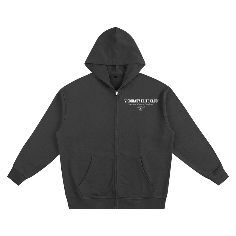 Elite Club Zip Up Hoodie