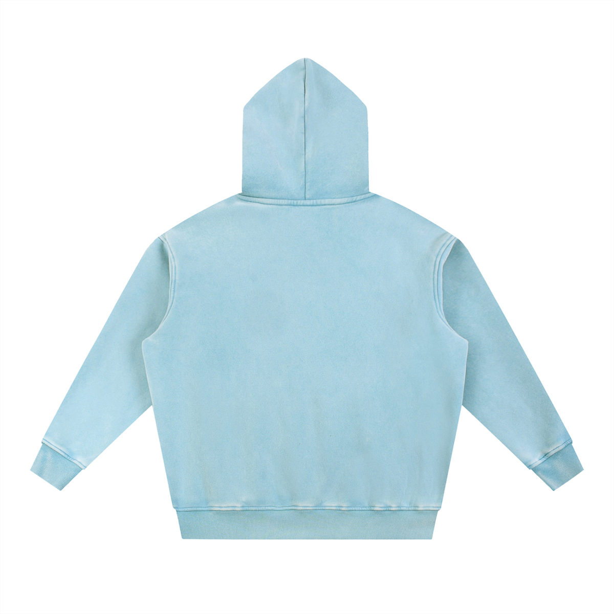 BRITBUNT Snow Wash Fleece Oversize Hoodie