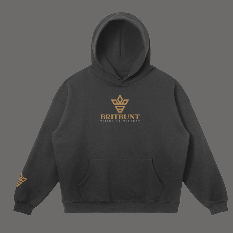 Bronze Button Hoodie
