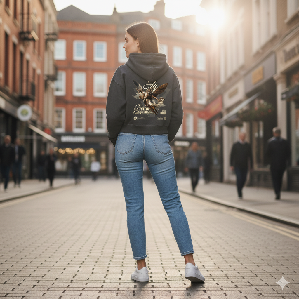 ANGEL Vintage Washed Heavyweight Hoodie