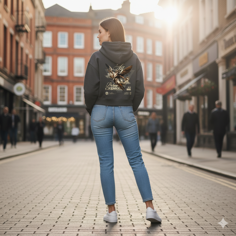 ANGEL Vintage Washed Heavyweight Hoodie