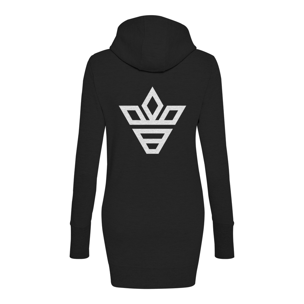 BB Hoodie Dress White