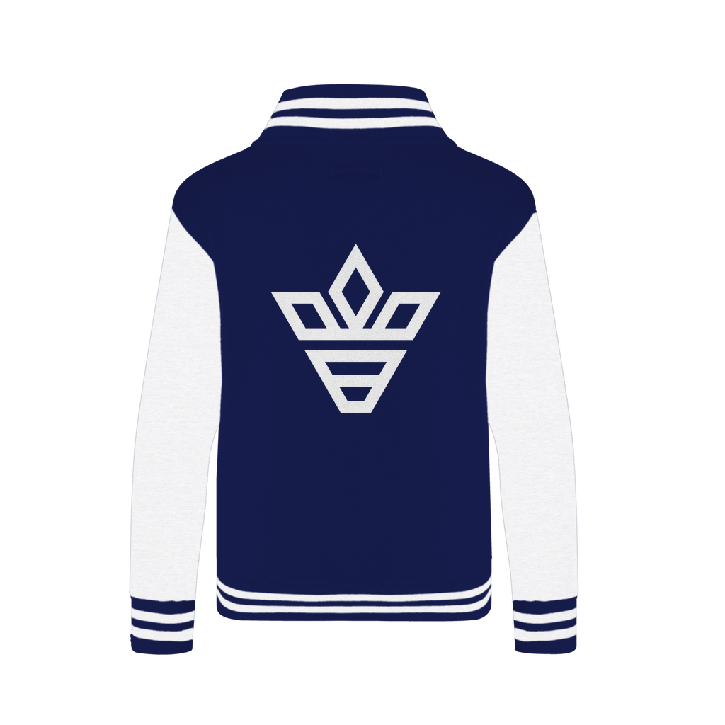 BRITBUNT White logo Varsity Jacket