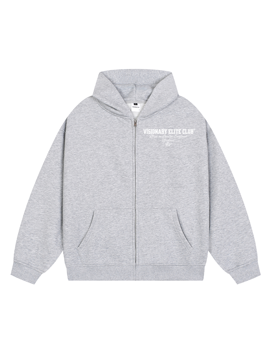 Elite Club Zip Up Hoodie