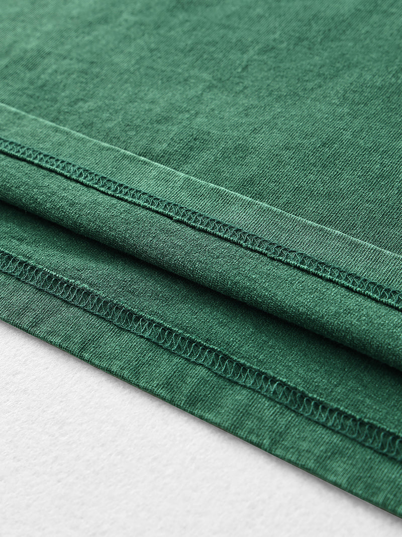 Acid Wash Oversize Long Sleeve T-Shirt