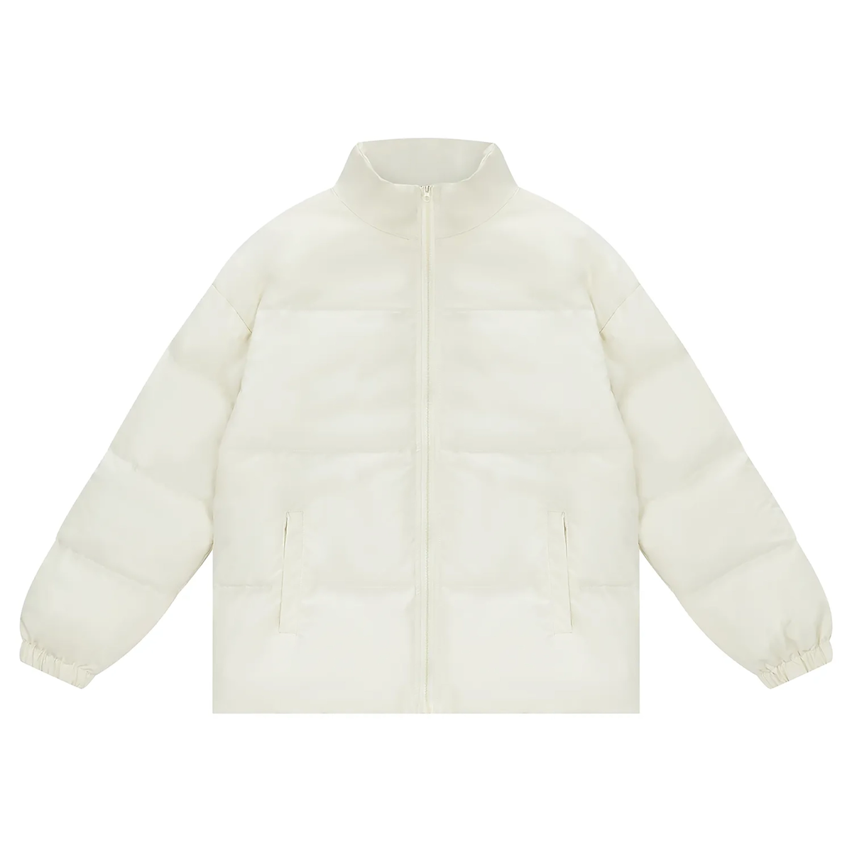 BRITBUNT Zipper Puffer Coat