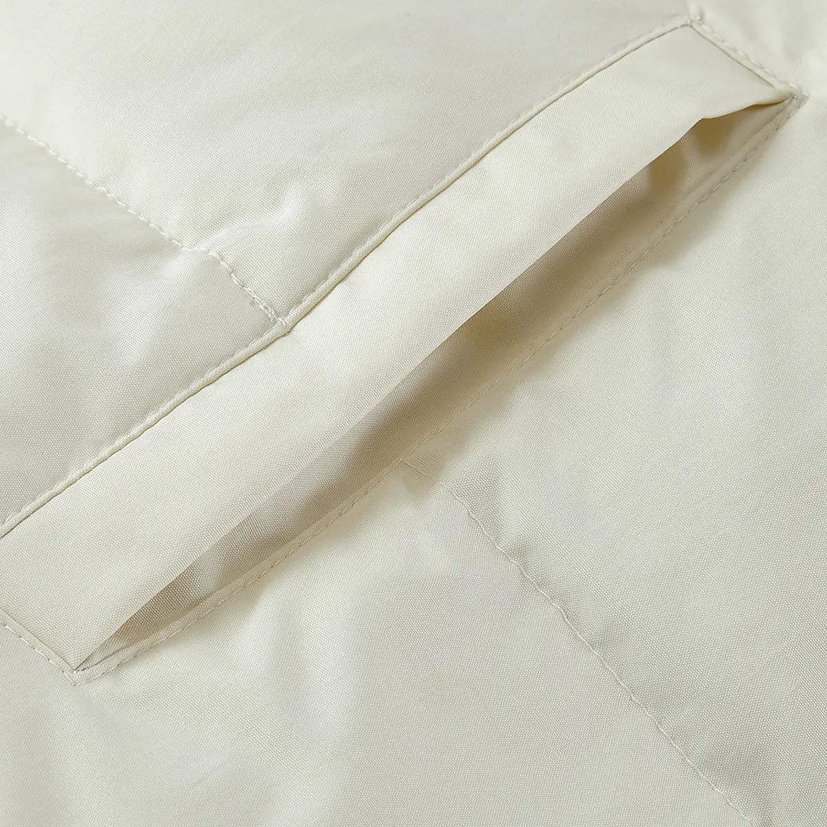 BRITBUNT Zipper Puffer Coat