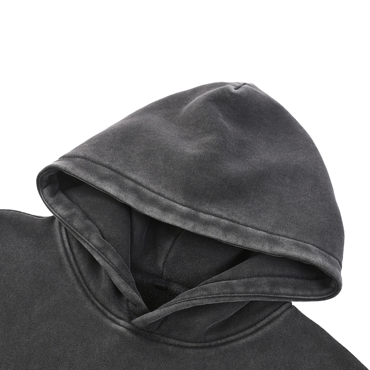 BRITBUNT Snow Wash Fleece Oversize Hoodie