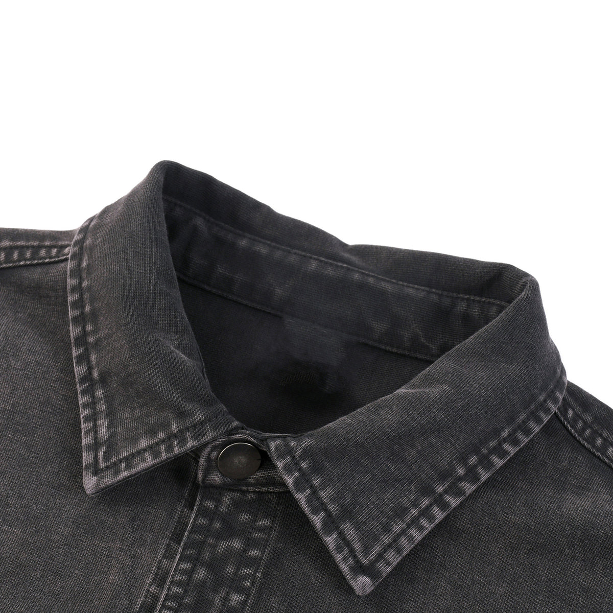 BRITBUNT Vintage Washed Denim Jacket – Heavyweight Unisex