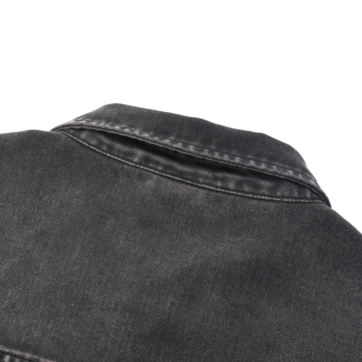 BRITBUNT Vintage Washed Denim Jacket – Heavyweight Unisex