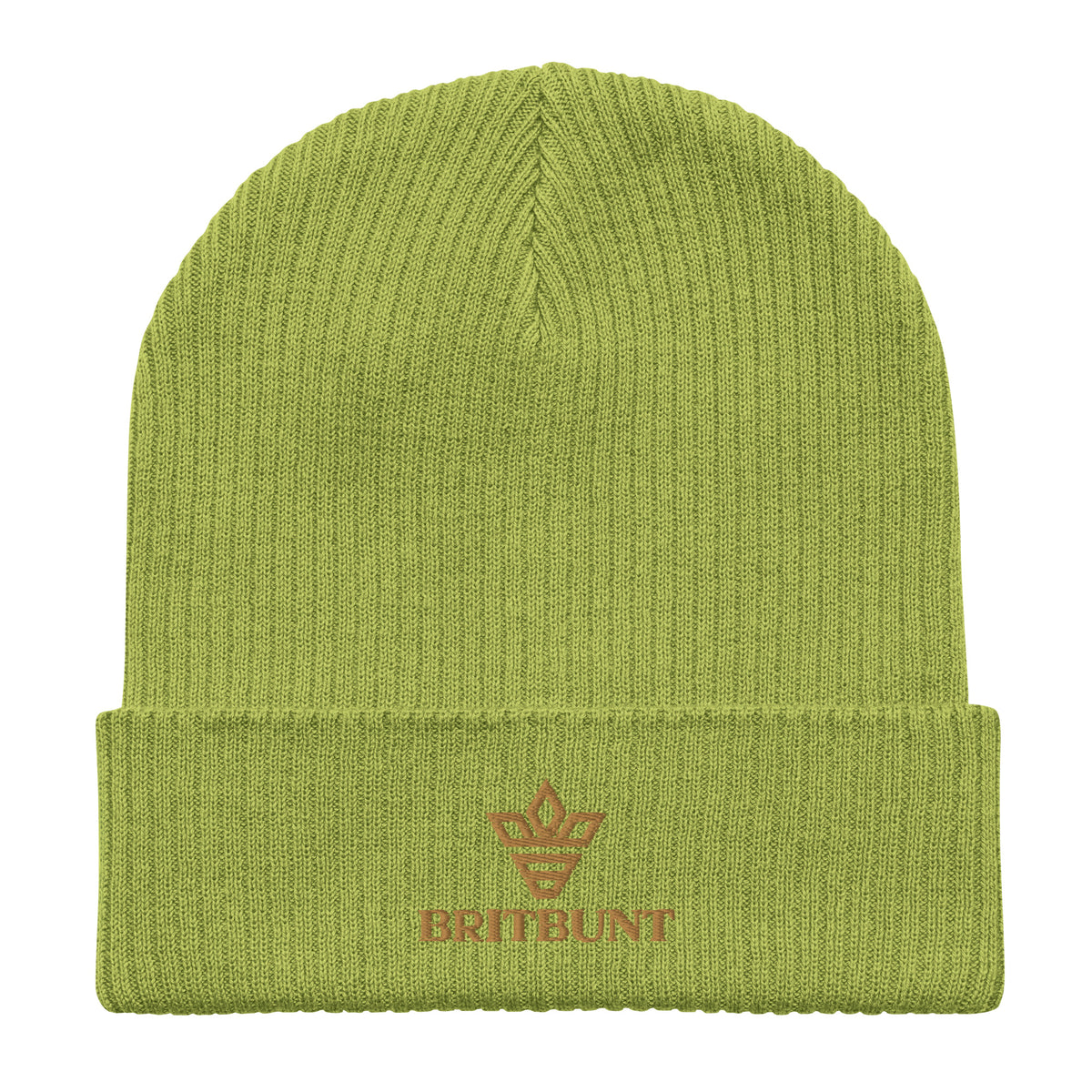 BRITBUNT® Iconic Organic ribbed beanie