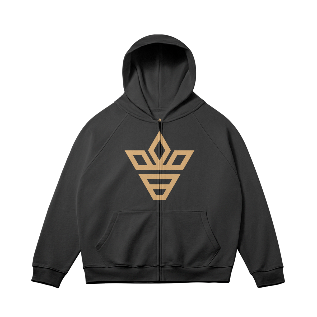 BB logo Z[pper hoodie