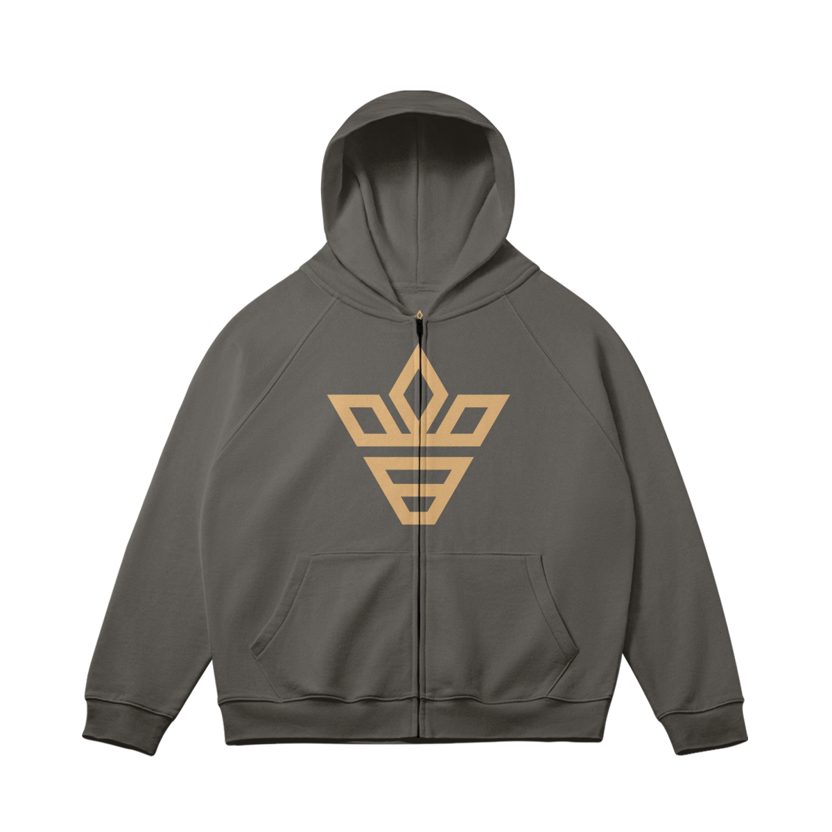 BB logo Z[pper hoodie