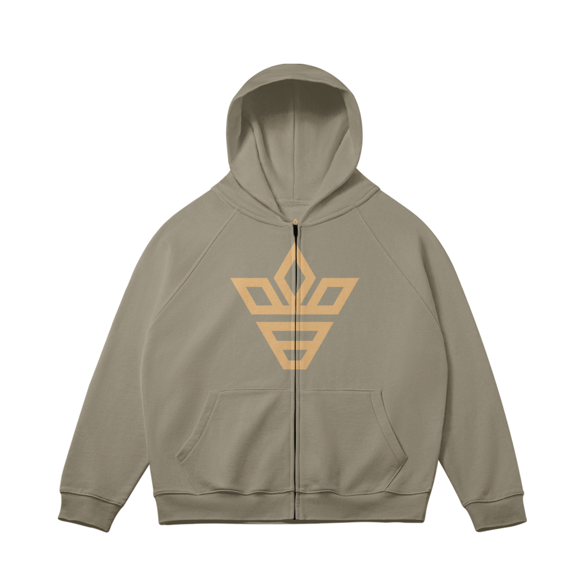 BB logo Z[pper hoodie