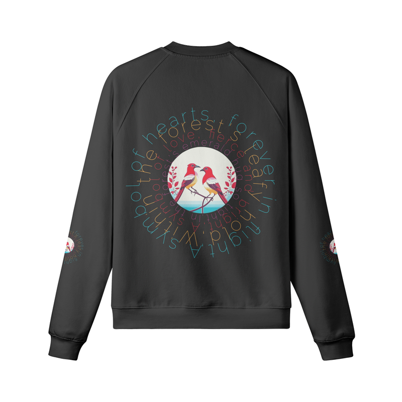 Symble of Heart pullover sweatshirt