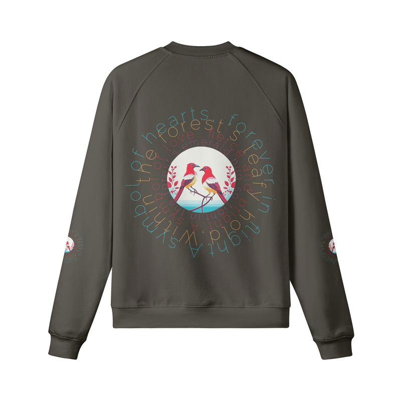 Symble of Heart pullover sweatshirt