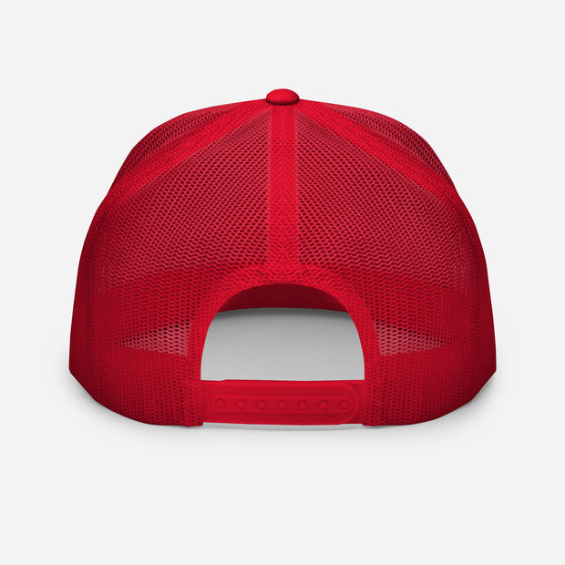Trucker Cap red and White